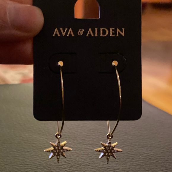 Ava & Aiden Jewelry Ava Aiden Star Drop Earrings Poshmark